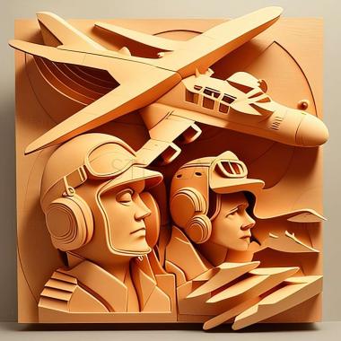 3D model Luftrausers game (STL)